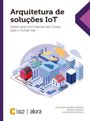 cover image of Arquitetura de soluções IoT
